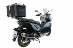  ALPI-TECH Alu - Compleet met steun - 45 liter - zwart Topkoffer
