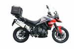  ALPI-TECH Alu - Compleet met steun - 35 liter - zwart Topkoffer