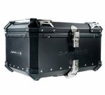  ALPI-TECH Alu - Compleet met steun - 55 liter - zwart Topkoffer