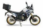  ALPI-TECH Alu - Compleet met steun - 45 liter - zwart Topkoffer