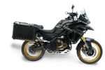  Zwart aluminium - de set 38/32 L - Inclusieve ondersteuning Zijkoffer