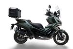  ALPI-TECH Alu - Compleet met steun - 35 liter - zwart Topkoffer