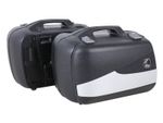  Junior Flash Silber 40 (das Paar) - schwarz Seitenkoffer