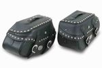 Sacoches cavalières Kit complet Buffalo Custom pour support C-Bow - noir
