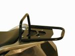 Support top case tubulaire - noir
