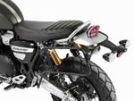 Support valises Tubulaire - noir