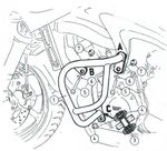  Crashbar - black Crash bar