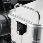 Valise standard 35 gauche - argent