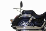 Porte Bagage avec sissybar - chrome