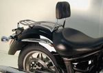  Solorack with backrest - chrome Luggage Rack