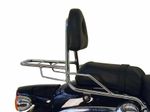  with sissy bar - chrome Luggage Rack