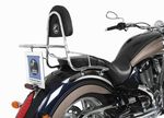 Porte Bagage avec sissybar - chrome