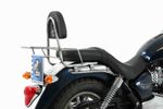 Porte Bagage avec sissybar - chrome