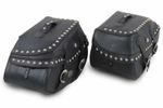  Buffalo Big Custom for tubular support - black Saddlebags