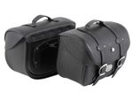 Sacoches cavalières Kit complet Liberty Big pour support C-Bow - noir