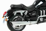 Support valises C-Bow - chrome