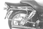 Support valises Tubulaire - chrome