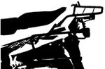 Support valises Tubulaire - noir