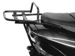 Support top case tubulaire - noir