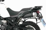 Support valises Tubulaire - noir