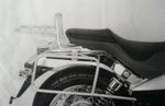 Support top case tubulaire - chrome