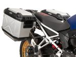  Complete Xplore kit with Cutout support - black/silver Side case