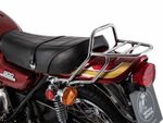 Support top case tubulaire - chrome