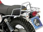 Support top case tubulaire - chrome