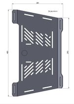 Porte Bagage D'extension - argent