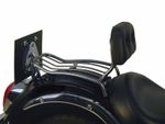 Porte Bagage Solorack avec dosseret - chrome