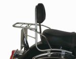 Porte Bagage avec sissybar - chrome