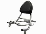  with sissy bar - chrome Luggage Rack