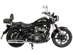  with sissy bar - black Luggage Rack