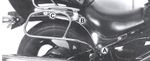 Ecarteurs de sacoches Tubulaire pour sacoches en cuir - chrome