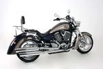 Support valises C-Bow - chrome