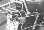 Support valises Tubulaire - chrome