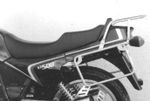 Support top case avec support de valises latérales - chrome