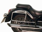 Support valises Tubulaire - chrome