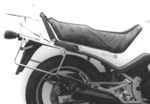 Support top case avec support de valises latérales - noir
