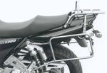 Support top case avec support de valises latérales - noir