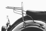 Support top case tubulaire - chrome