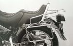 Support top case tubulaire - chrome