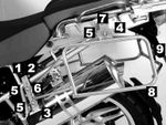 Support valises Lock-it - noir