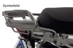 Support top case Alurack - pour combinaison avec le porte bagage d'origine - noir