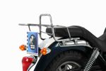 Support top case tubulaire - chrome