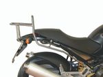Support top case tubulaire - noir