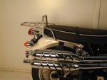 Support top case tubulaire - chrome