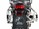 Support valises Cutout pour valises Xplorer 40/37 litres - Acier inoxydable