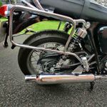 Support valises Tubulaire - chrome