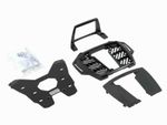 Support top case Alurack - pour combinaison avec le porte bagage d'origine - noir